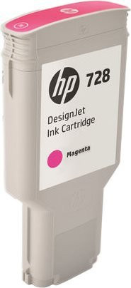 HP Original DesignJet Tintenpatrone 728 in Magenta für DesignJet T730 und T830 - Bild 1