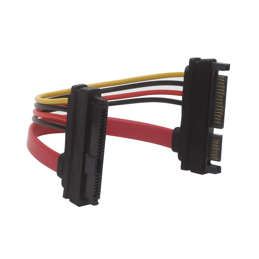 BSN SAS zu SATA SFF-8482 29-Pin auf SATA 22-Pin RAID Verlängerungskabel mit 15-Pin SATA Stromanschluss - Bild 3