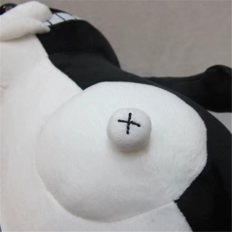 Danganronpa Monokuma Schwarz-Weiß-Bär, Plüschtier, 25 cm - Bild 4