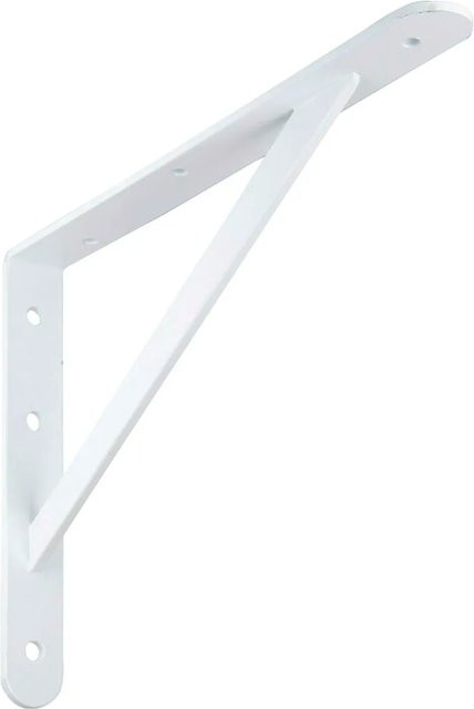 OBI Schwerlastkonsole Samson Weiß, Breite: 210 mm, Tiefe: 300 mm, Höhe: 30 cm - Bild 1