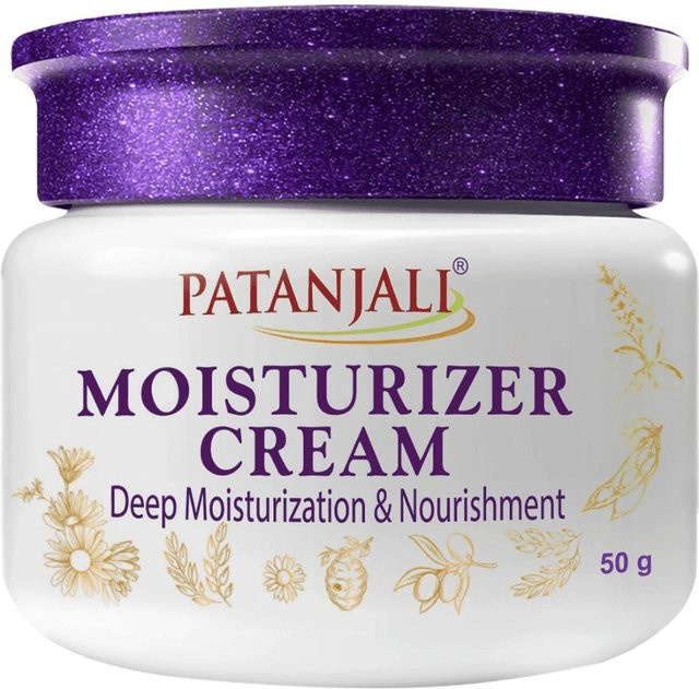 Patanjali Feuchtigkeitscreme mit Aloe Vera, 50 ml, Normale Haut - Bild 1