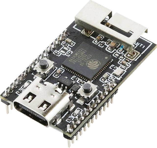 Espressif ESP32-S3 Entwicklungsboard mit 8 MB Flash, 2.4G WiFi und Bluetooth, Typ-C Anschluss, Schwarz - Bild 1