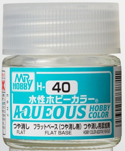 Mr Hobby Aqueous Hobby Colors Flat Base, 10 ml - Bild 1