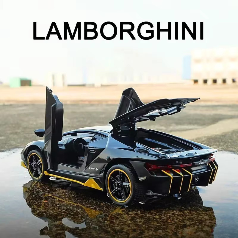MAKEDA Lamborghini LP750 LP770 Sportwagen Modell, 1:32, Metall, Sound - Bild 1