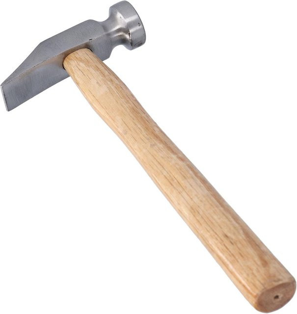 Handwerkshammer aus Stahl mit Holzgriff in Grau für die Schuhreparatur und Herstellung - Bild 1