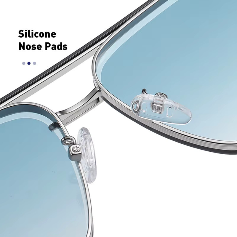 LENMOSC Sonnenbrille, Metall, Vollrand, Unisex - Bild 3