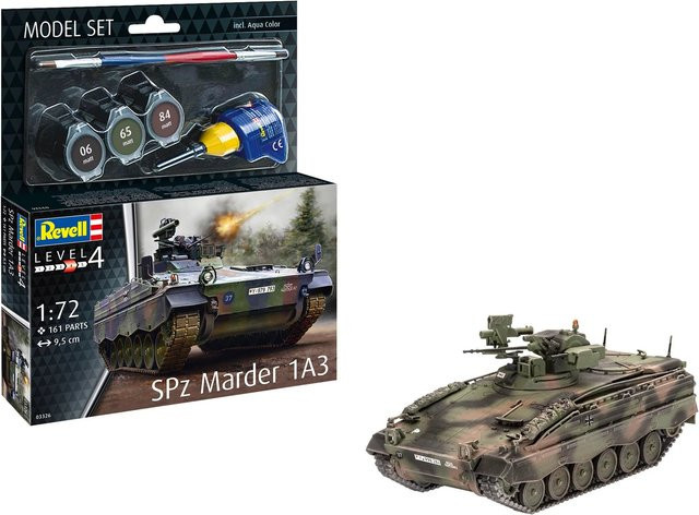 Revell Model Set Spz Marder 1A3, Fahrzeuge, Grau - Bild 1