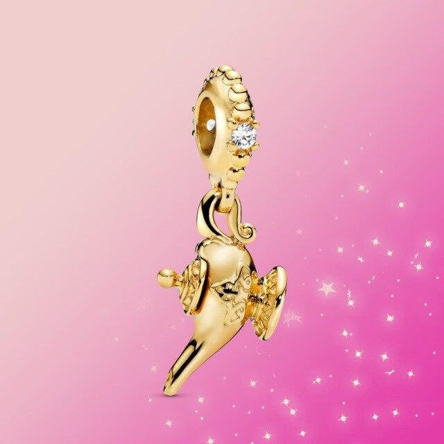 YIRAN Jewelry Charm Anhänger, 925 Silber, Perle, Zirkonia, Damen - Bild 1