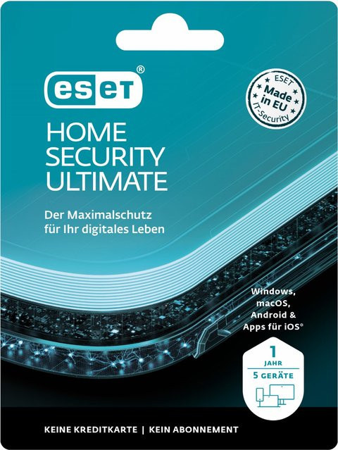 ESET Home Security Ultimate Antivirus für 5 Geräte - Bild 1