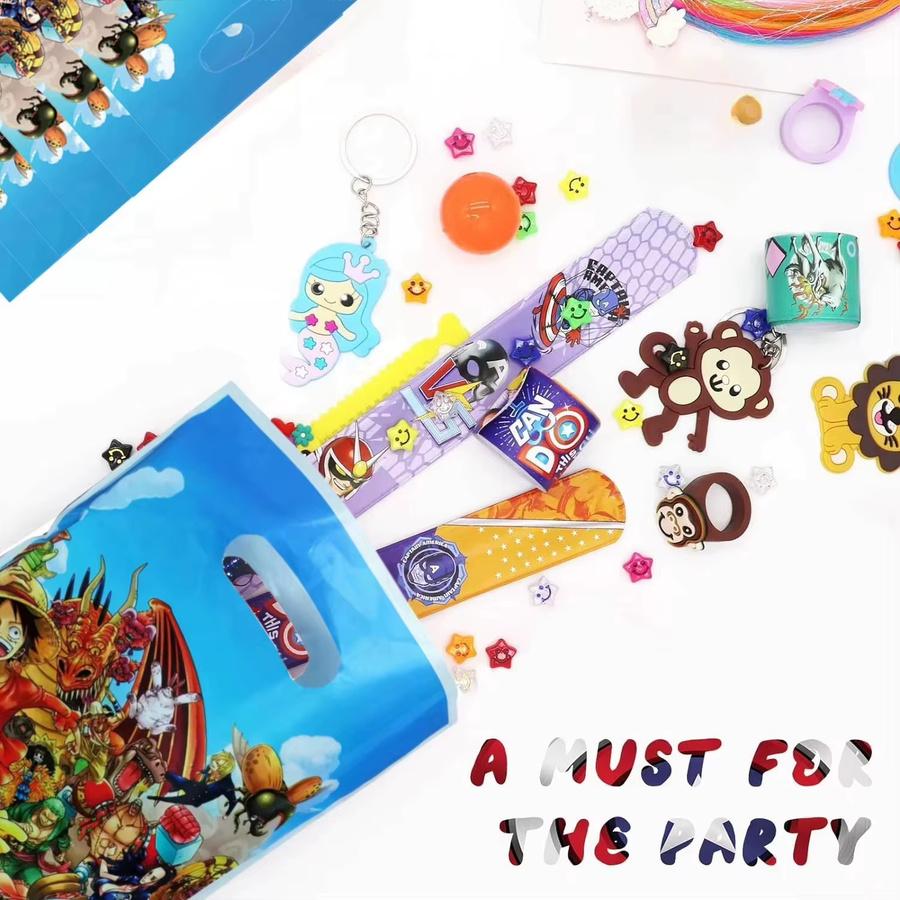 One Piece Anime Goodie Bags Wasserdichte Geschenktüten für Geburtstagsparty von Bandai in Mehrfarbig - Bild 5
