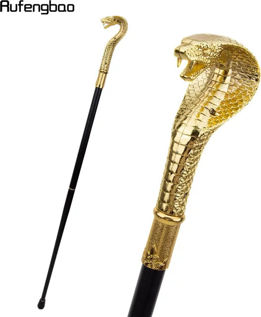 Rufengbao Gehstock, Schlangengriff, 93 cm, Unisex - Bild 1