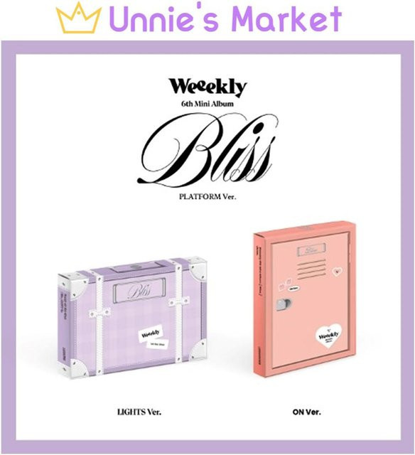 Bliss, Weeekly, Plattformversion, 6. Mini-Album SET (2 ver.) - Bild 1