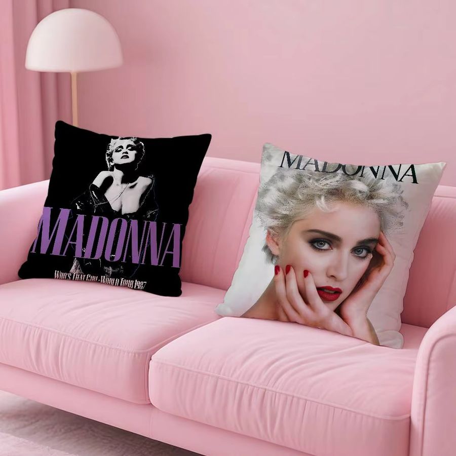 Singer M-MadonnaS C-CicconeS Kissenbezug mit bedrucktem Muster in Multicolor für dein Wohnzimmer, Sofa oder Schlafzimmer - Bild 3