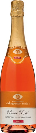 Winzerkeller Auggener Schäf Rosé Sekt, Spätburgunder, Baden, Brut, 2022, 0,75 l