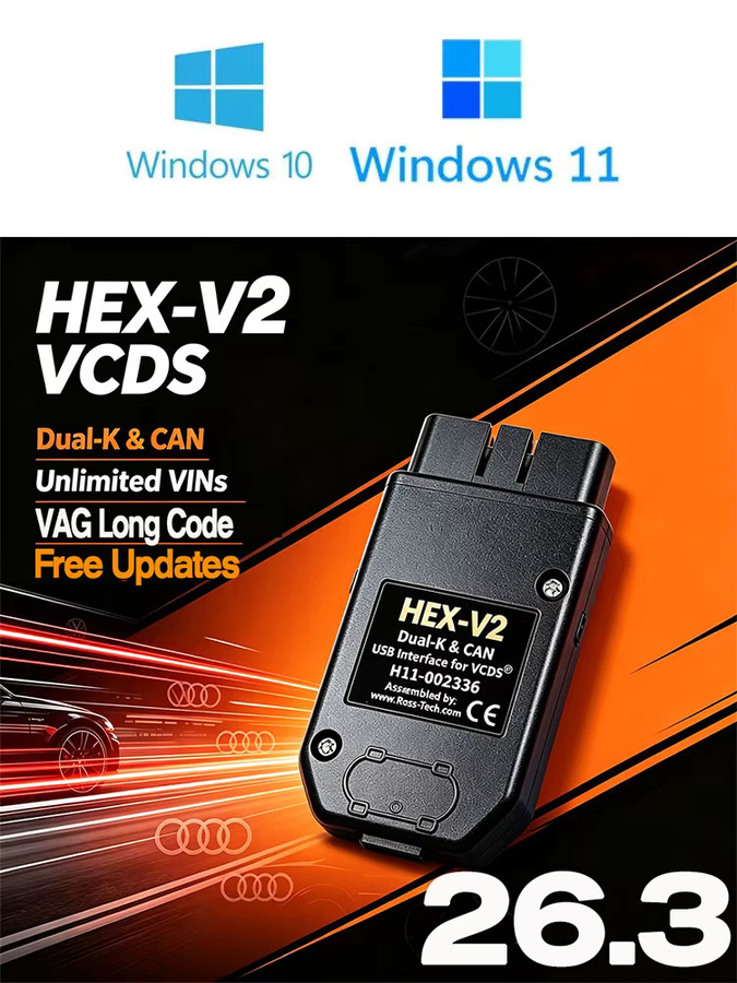 VIIPLUS Real V2 Hardware-USB-Schnittstelle für VAG Diagnose und Codierung mit STM32F429 in Schwarz - Bild 4