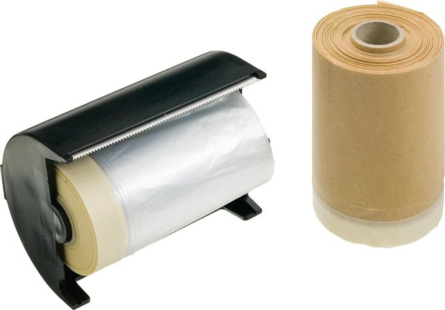 LUX-TOOLS Folien- und Klebeband-Set mit Masking Tape in Mehrfarbig - Bild 1