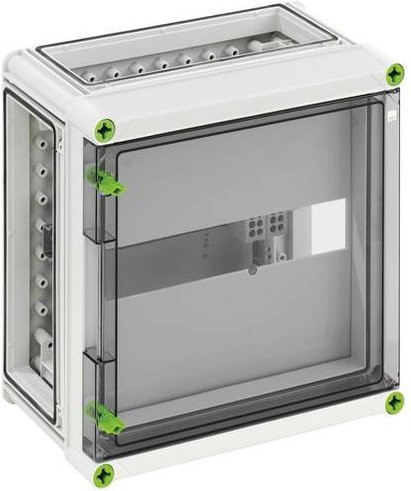 Spelsberg GTi 2 VS-KT-t Kleinverteiler in Weiß und Transparent mit 14 Teilungen und 1 Reihe - Bild 1
