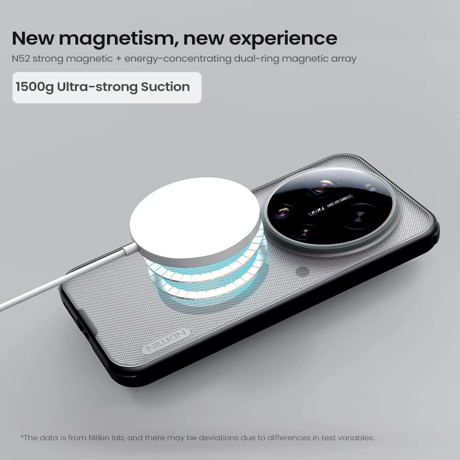 Nillkin Super Frosted Shield Pro Magnetische Hülle für Xiaomi Mi 17 Ultra 5G in Schwarz und Blau - Bild 2