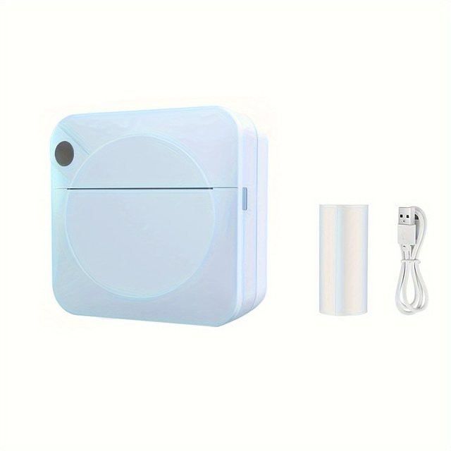 HIOHYU Tragbarer Thermodrucker für Fotos und Notizen, Tintenloser Taschen-Minidrucker kompatibel mit iOS und Android - Bild 1