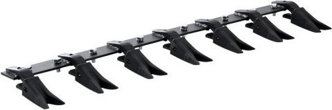 VEVOR Heavy Duty Eimerzähne für Traktoren, 53 Zoll, Schwarz, Tragfähigkeit 4560 lbs, passend für Schaufelkanten bis 1/2 Zoll ohne Bohren erforderlich - Bild 1
