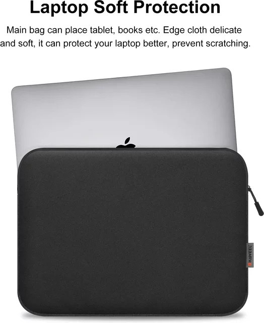 Stoßfeste Laptoptasche von xummen als Aktentasche für 12,5 bis 16,7 Zoll in Schwarz oder Grau - Bild 1
