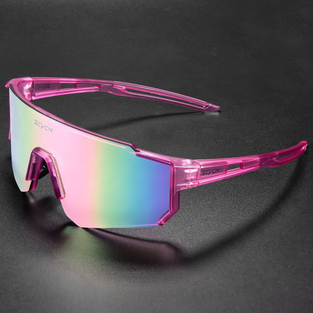 SCVCN Photochrome Sportsonnenbrille, Vollrand, Unisex, Kunststoff - Bild 1