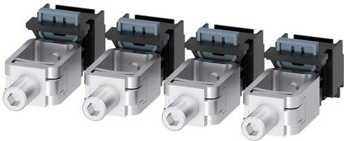 Siemens Rahmenklemme 3VA9144-0JA12 in Silber - Bild 1