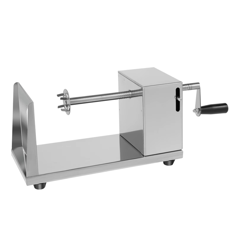 Bymaocar Manuelle Pommes-Frites-Maschine aus Edelstahl in Silber mit rutschfester Basis - Bild 6
