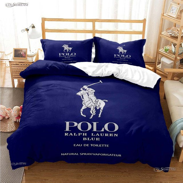 Casal Ganzjahres-Bettwäsche-Set mit Bettbezug und Kissenbezügen aus Polyester, Blau, B/H: 240 x 220 cm - Bild 1