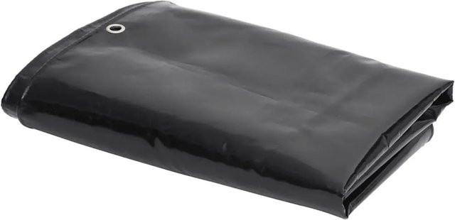 vidaXL Abdeckplane aus PVC in Schwarz mit 650 g/m², B/T: 3 x 2 m - Bild 1
