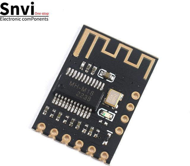 Snvi MH-M18 Bluetooth 5.0 Audio-Empfängermodul in Schwarz für DIY-Modifikationen mit Stereo Lossless Fidelity - Bild 1