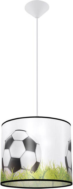 Moderne Pendelleuchte Sollux Piłka aus Kunststoff mit E27 Fassung, Neutralweiß, Durchmesser: 30 cm - Bild 1