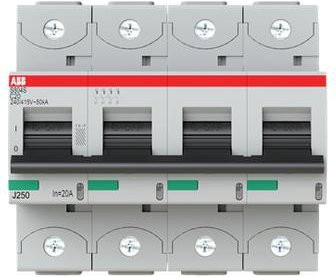 ABB S804S-C20 Leitungsschutzschalter 20A 400V Grau - Bild 1