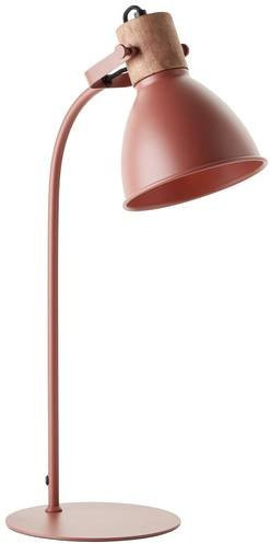 Brilliant Erena Tischlampe Rot aus Holz und Metall mit E27 Fassung, Höhe: 52 cm - Bild 1