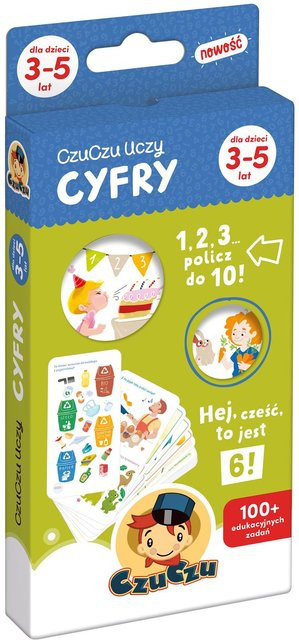 CzuCzu Zahlen lernen, Brettspiel, ab 3 Jahre - Bild 1
