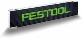 Festool Faltmaßstab MS-3M-FT1 in Blau Grün Schwarz mit 3m Länge - Bild 2