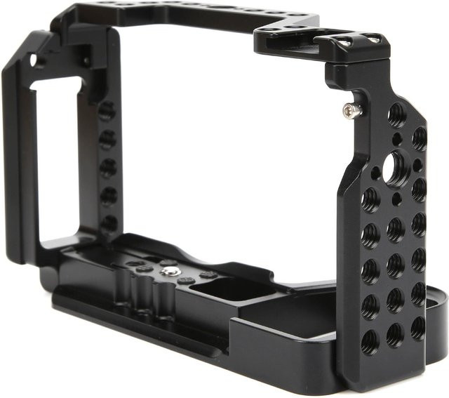 Sony Kamera-Käfig aus Metall für Sony A6600 in Schwarz - Bild 1