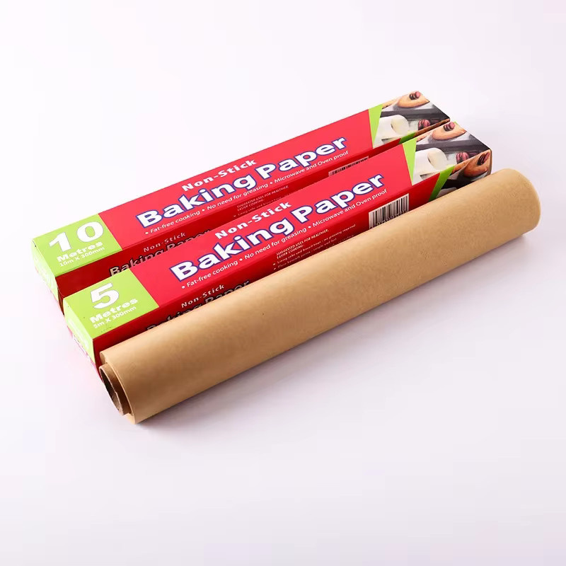 DUTRIEUX Backpapier-Blätter in Braun, antihaftbeschichtet und vorgeschnitten, ideal zum Backen, Grillen und für die Heißluftfritteuse, Durchmesser: 30,0 cm - Bild 2