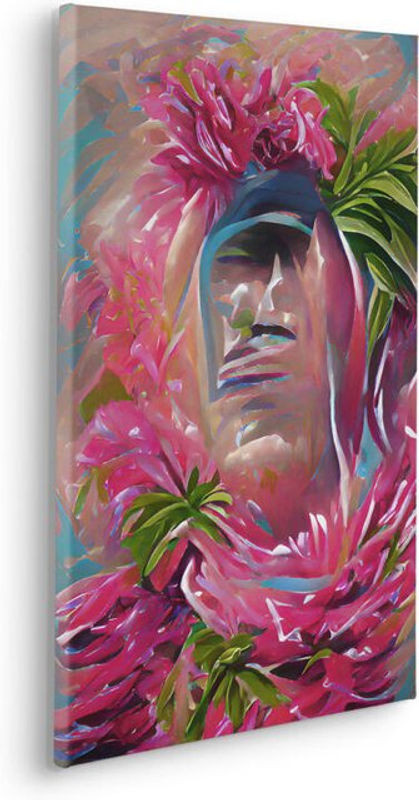 Komar Canvasbild Hawaiana Leinwand im Vintage-Stil, mehrfarbig, B: 60 cm, H: 40 cm - Bild 1