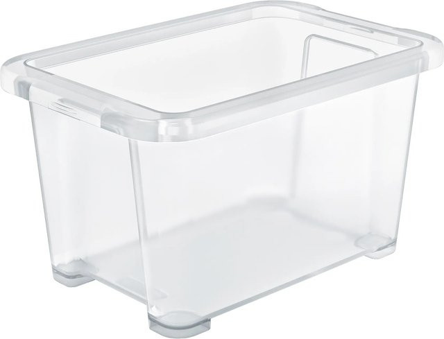 Rotho Box Evo Easy Aufbewahrungsbox, Transparent - Bild 1