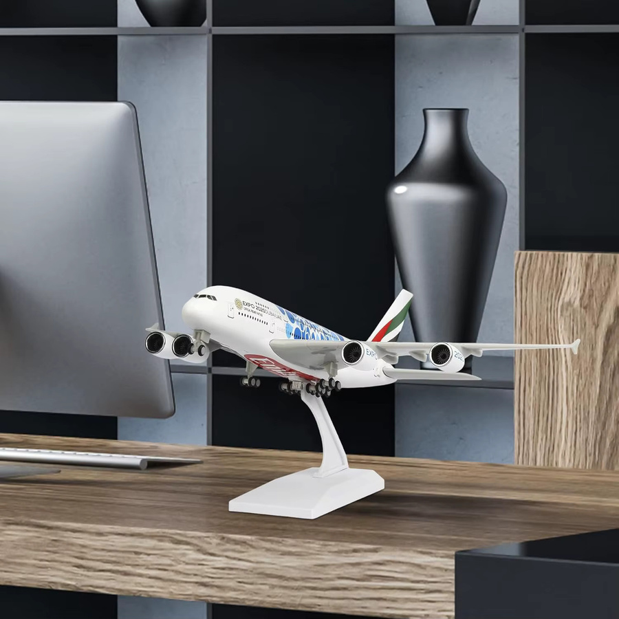 ZOCO UAE Expo A380 Flugzeugmodell-Bausatz, 1:240, Harz - Bild 3