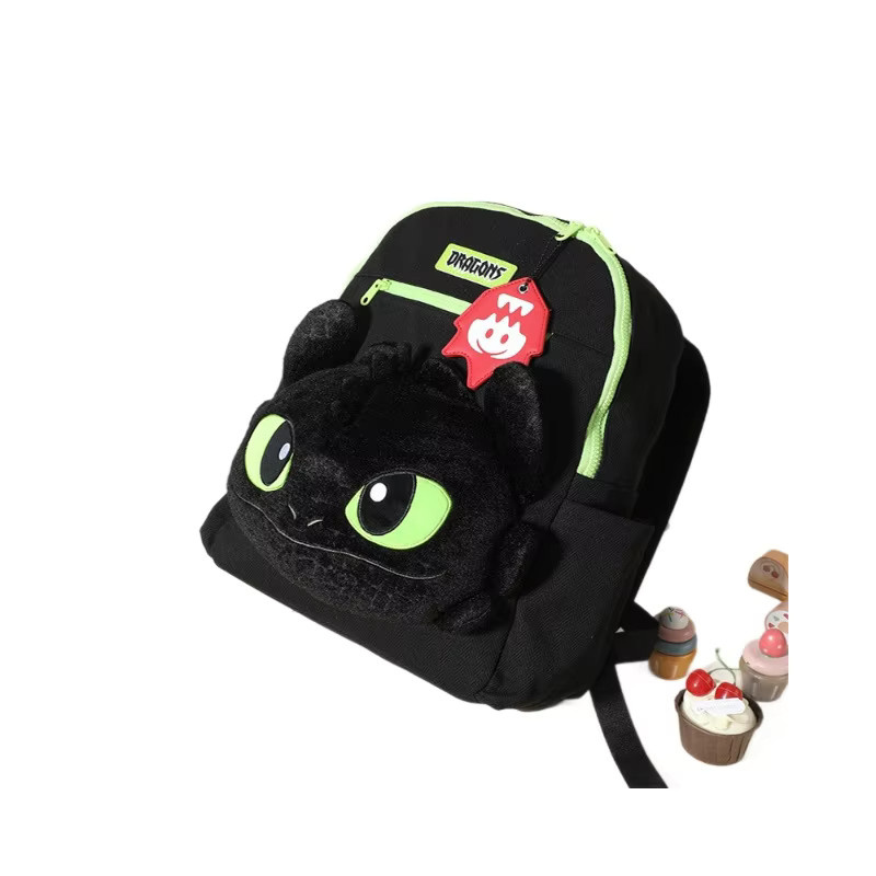 Potdemiel How To Train Your Dragon Toothless Night Fury Plüsch-Rucksack - Bild 4