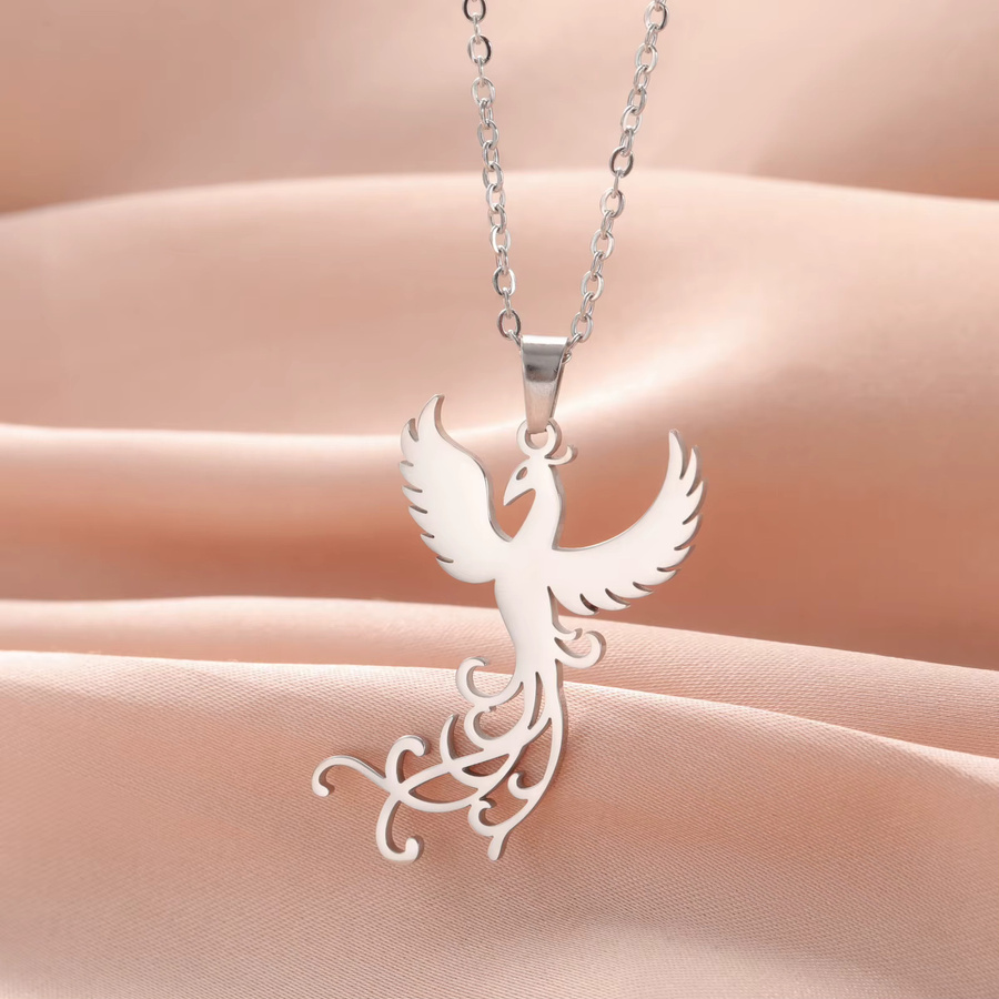 Unift Halskette Phoenix, Edelstahl, Unisex - Bild 3