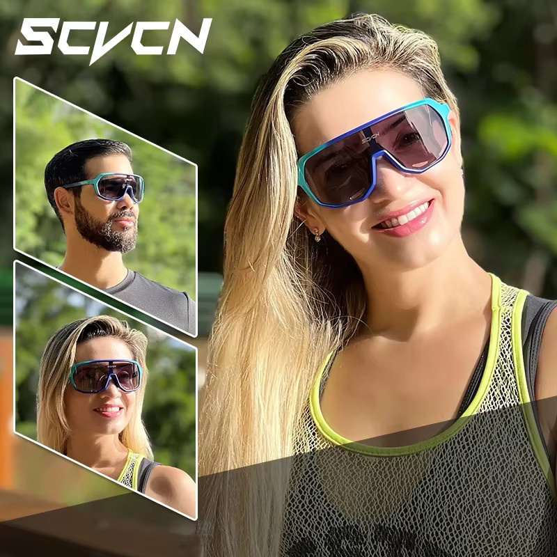 Scvcn Sonnenbrille, Vollrand, Unisex, Photo Chrome - Bild 4
