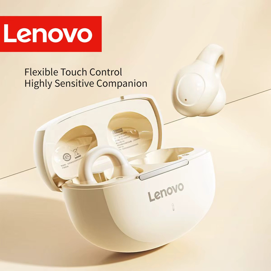 Lenovo Wireless Sport Earbuds In-Ear Kopfhörer mit Active Noise Cancelling und Bluetooth 5.4 in Weiß - Bild 3