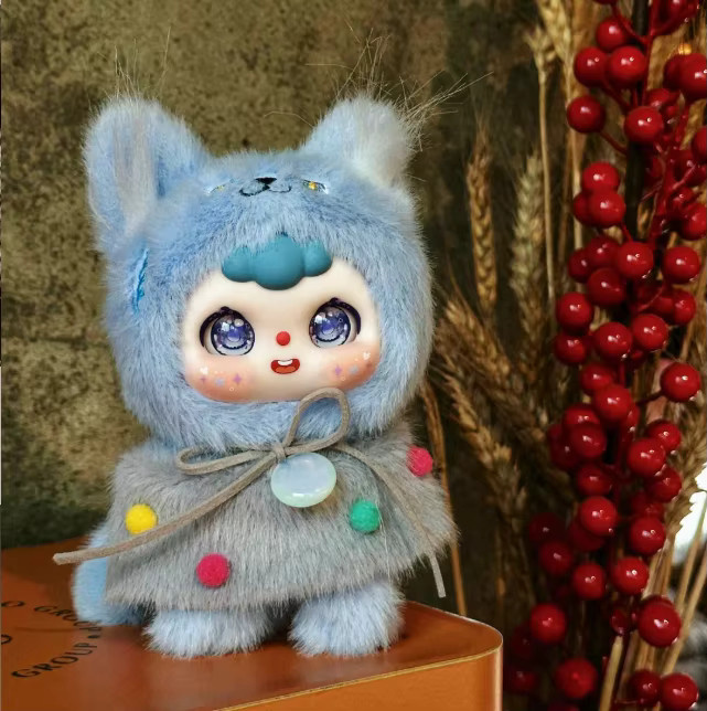 DouBao Ji Miao Plüsch-Schlüsselanhänger Blindbox, Plüsch / Textil, Einzelfigur - Bild 3