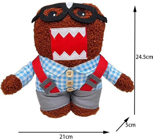 Treasuringu Domo Kun Plüschtier, Puppe, Bunt / Mehrfarbig