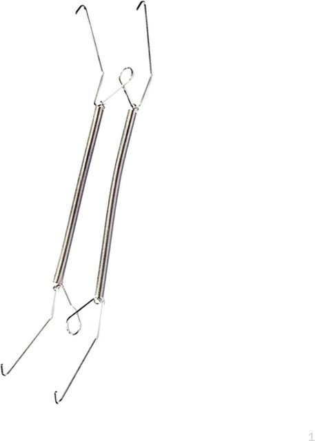 Unsichtbarer Tellerhalter aus Edelstahl für die Wandmontage, Farbe: Silber, geeignet für Teller bis 12 inch - Bild 1