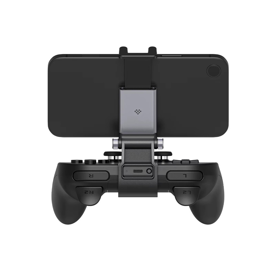 8BitDo Handy-Clip für 8BitDo Pro 2 Gamepad in Schwarz, verstellbarer Controller-Halter und Ständer für mobiles Gaming - Bild 3