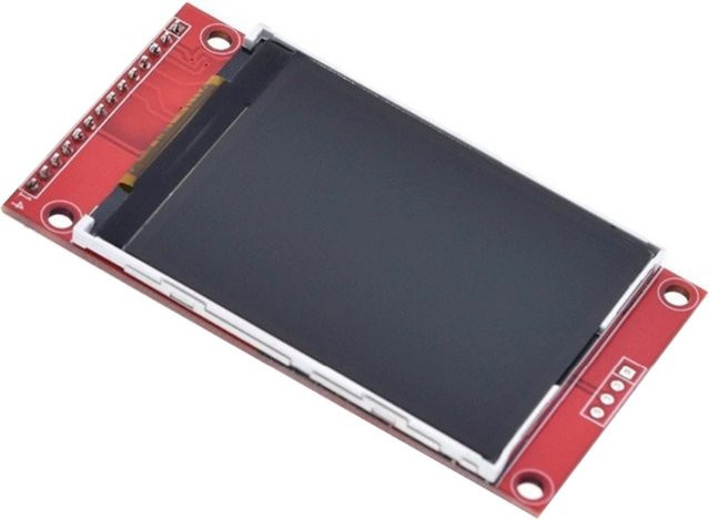 2,4 Zoll TFT-Display mit SPI-Schnittstelle in Rot für verschiedene Geräte - Bild 1